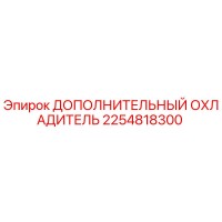 2254818300 ДОПОЛНИТЕЛЬНЫЙ ОХЛАДИТЕЛЬ Epiroc