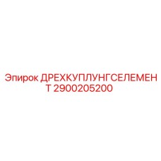 2900205200 ДРЕХКУПЛУНГСЕЛЕМЕНТ Epiroc