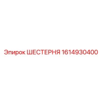 1614930400 ШЕСТЕРНЯ Epiroc