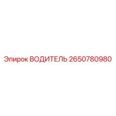 2650780980 ВОДИТЕЛЬ Epiroc