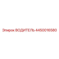 4450016580 ВОДИТЕЛЬ Эпирок
