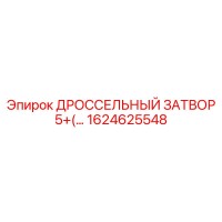 1624625548 ДРОССЕЛЬНЫЙ ЗАТВОР 5+(...) Epiroc