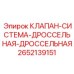 Двойной дроссельный клапан 2652139151 в разрезе