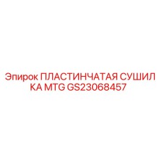 GS23068457 ПЛАСТИНЧАТАЯ СУШИЛКА MTG Epiroc