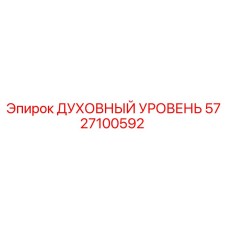 5727100592 ДУХОВНЫЙ УРОВЕНЬ Epiroc