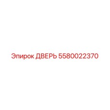5580022370 ДВЕРЬ Epiroc