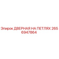2656947864 ДВЕРНАЯ НА ПЕТЛЯХ Epiroc