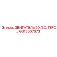 GS13067673 ДВИГАТЕЛЬ 20 Л.С. TEFC Epiroc