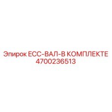 4700236513 ECC-ВАЛ-В КОМПЛЕКТЕ Epiroc