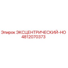 4812070373 ЭКСЦЕНТРИЧЕСКИЙ-HO Epiroc