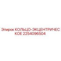 2254096504 КОЛЬЦО-ЭКЦЕНТРИЧЕСКОЕ Epiroc