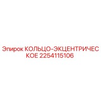 2254115106 КОЛЬЦО-ЭКЦЕНТРИЧЕСКОЕ Epiroc