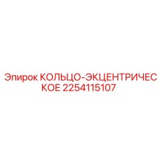2254115107 КОЛЬЦО-ЭКЦЕНТРИЧЕСКОЕ Epiroc