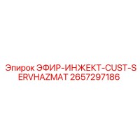 2657297186 ЭФИР-ИНЖЕКТ-CUST-SERVHAZMAT Epiroc