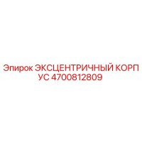 4700812809 ЭКСЦЕНТРИЧНЫЙ КОРПУС Epiroc