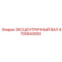 4700843550 ЭКСЦЕНТРИЧНЫЙ ВАЛ Epiroc