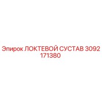 3092171380 ЛОКТЕВОЙ СУСТАВ Epiroc