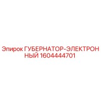 1604444701 ГУБЕРНАТОР-ЭЛЕКТРОННЫЙ Epiroc