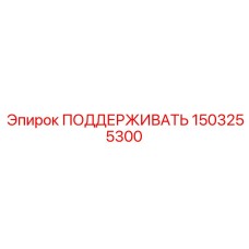 1503255300 ПОДДЕРЖИВАТЬ Epiroc