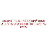 3716756135 ЭЛЕКТРИЧЕСКИЙ ДВИГАТЕЛЬ 55кВт 1000В 50Гц Epiroc