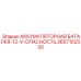 2657152530 АККУМУЛЯТОРНАЯ БАТАРЕЯ-12-V-ОПАСНОСТЬ Epiroc