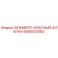 5590012562 НАЖМИТЕ-КРАСНЫЙ-КЛАПАН Epiroc