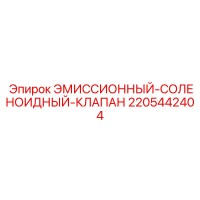 2205442404 ЭМИССИОННЫЙ-СОЛЕНОИДНЫЙ-КЛАПАН - Epiroc