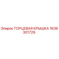 1636301729 ТОРЦЕВАЯ КРЫШКА Epiroc