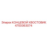 4700363074 КОНЦЕВОЙ ХВОСТОВИК Epiroc