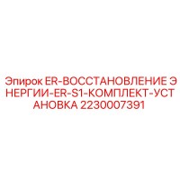 2230007391 ER-ВОССТАНОВЛЕНИЕ ЭНЕРГИИ-ER-S1-КОМПЛЕКТ-УСТАНОВКА Epiroc