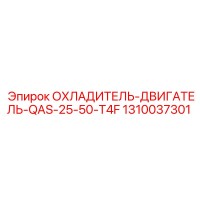 1310037301 ОХЛАДИТЕЛЬ-ДВИГАТЕЛЬ-QAS-25-50-T4F Epiroc