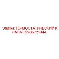 2205721944 Термостатический клапан Epiroc