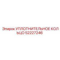 52227246 УПЛОТНИТЕЛЬНОЕ КОЛЬЦО Epiroc