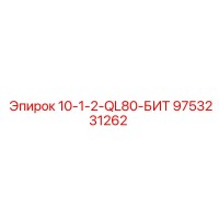 9753231262 10-1-2-QL80-БИТ Epiroc
