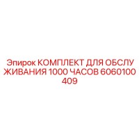 6060100409 КОМПЛЕКТ ДЛЯ ОБСЛУЖИВАНИЯ 1000 ЧАСОВ Epiroc