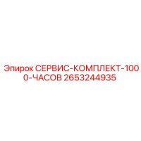 2653244935 СЕРВИС-КОМПЛЕКТ-1000-ЧАСОВ Epiroc