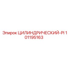 101195163 ЦИЛИНДРИЧЕСКИЙ-PI Epiroc