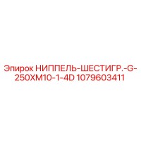 1079603411 НИППЕЛЬ-ШЕСТИГР.-G-250XM10-1-4D Epiroc