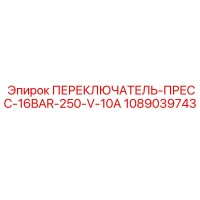 1089039743 ПЕРЕКЛЮЧАТЕЛЬ-ПРЕСС-16BAR-250-V-10A Epiroc