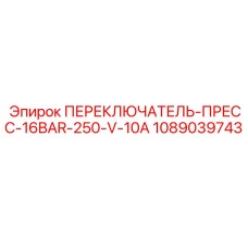 1089039743 ПЕРЕКЛЮЧАТЕЛЬ-ПРЕСС-16BAR-250-V-10A Epiroc