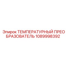 1089998392 ТЕМПЕРАТУРНЫЙ ПРЕОБРАЗОВАТЕЛЬ by Epiroc