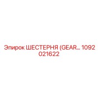 1092021622 ШЕСТЕРНЯ (GEAR) Epiroc