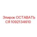 1092134610 ОСТАВАТЬСЯ Epiroc