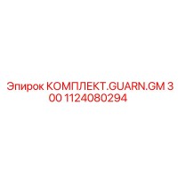 1124080294 КОМПЛЕКТ.GUARN.GM 300 | Epiroc