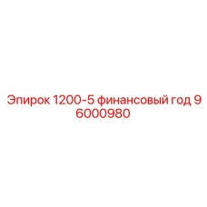 96000980 1200-5 финансовый год Epiroc
