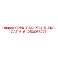 1250065271 СРВК-ПАК-РПЦ-Д-РКР-CAT-6-6 Epiroc