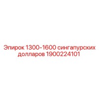 1900224101 1300-1600 сингапурских долларов Epiroc
