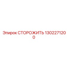 1302271200 СТОРОЖИТЬ Epiroc