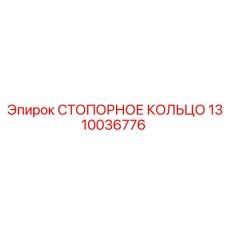 1310036776 СТОПОРНОЕ КОЛЬЦО Epiroc
