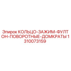 1310073159 КОЛЬЦО-ЗАЖИМ-ФУЛТОН-ПОВОРОТНЫЕ-ДОМКРАТЫ Epiroc